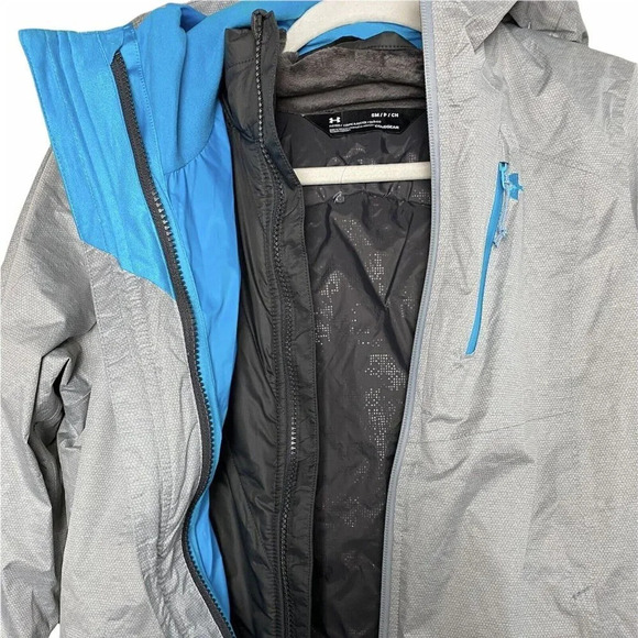 Under Armour Women UA Storm ColdGear Waterproof Jacket Small 1316044 Sample NEW - Picture 4 of 12